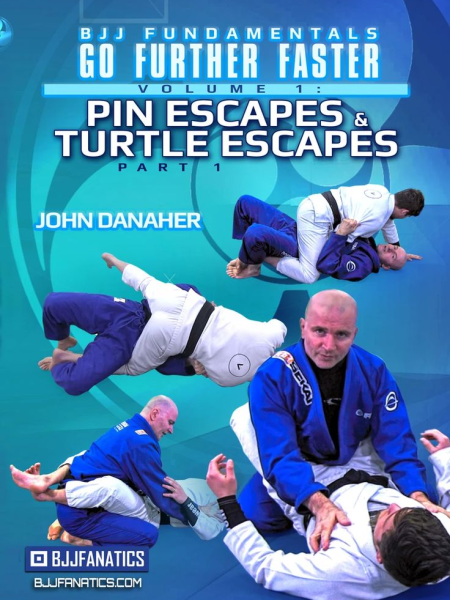 Pin Escapes & Turtle Escapes: BJJ Fundamentals - Go Further Faster by John Danaher